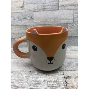 Sass & Belle 60s Hiro the Fox with Ears Large Mug Coffee Cup